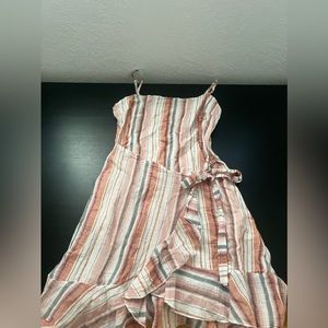 Princess polly striped mini dress